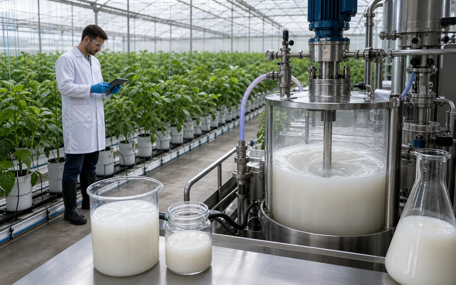 Suspension NPK fertilizers with homogeneous nutrient distribution