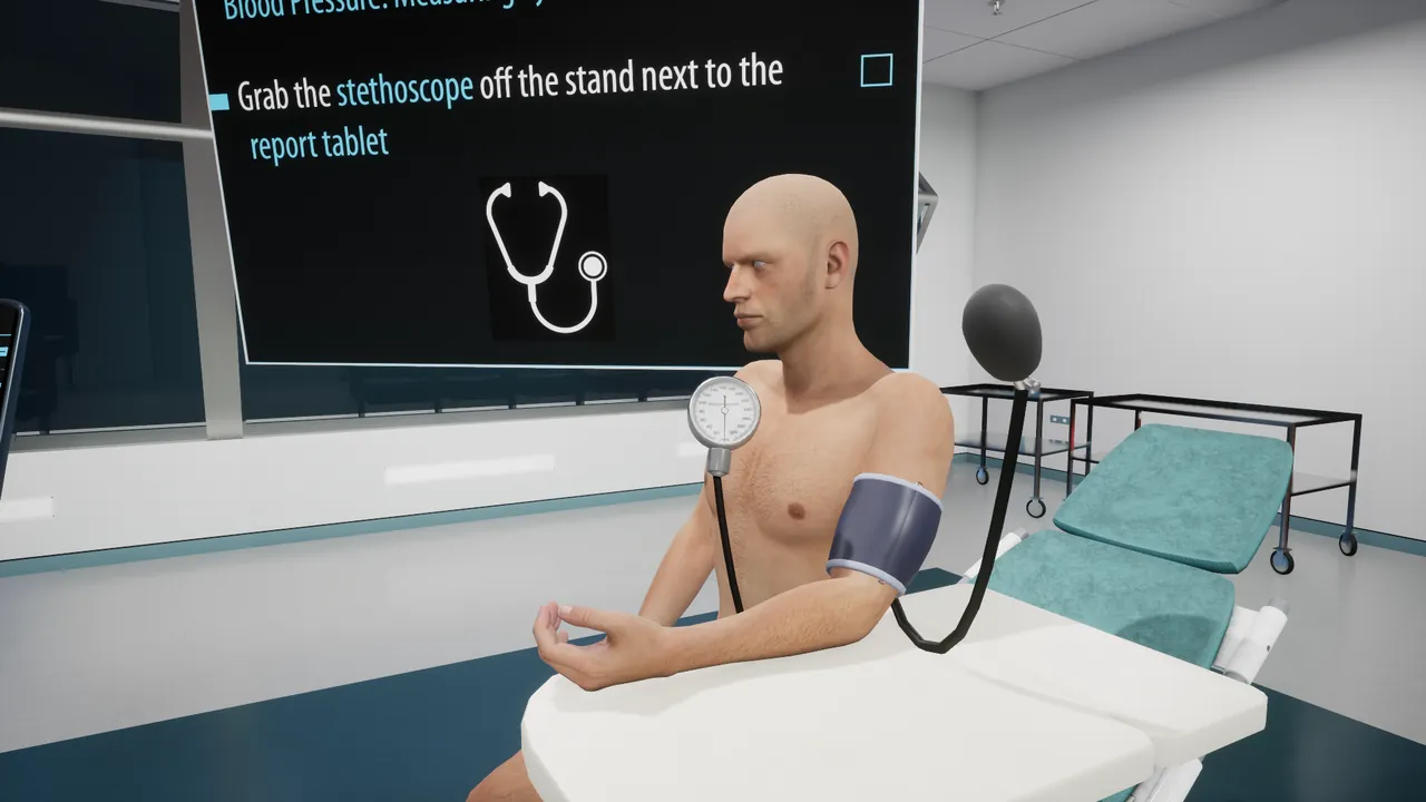 Vital Sign Measurement - Physical Examination VR Simulation Training